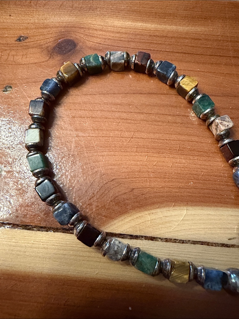 Silpada gemstone bracelet with toggle clasp - Picture 3 of 3